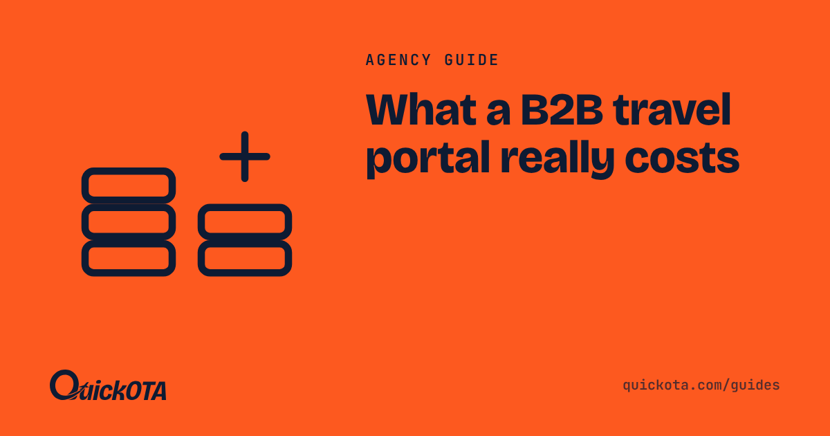 How Much Does a B2B Travel Portal Cost? Setup, Monthly Fees and Deposits