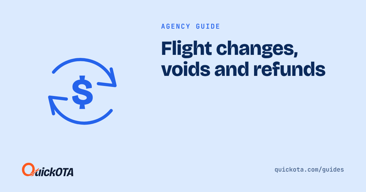 How Flight Changes, Cancellations and Refunds Work on a B2B Platform
